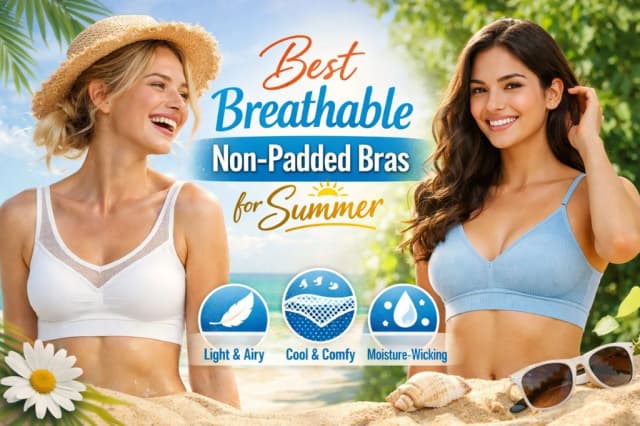 Best Breathable Non-Padded Bras for Summer