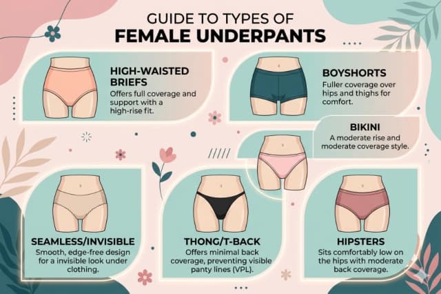 Types of Female Underpants