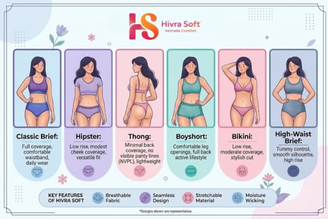 Types of Women Panties