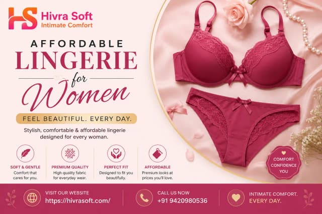Affordable Lingerie for Women