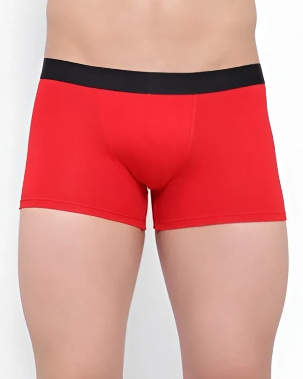 Micro Modal Trunks for Men Red