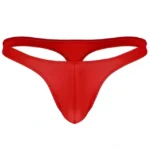 men’s comfy thong brief – red