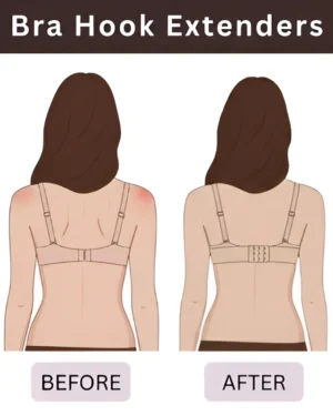 multicolor bra hook extenders for women pack of 3