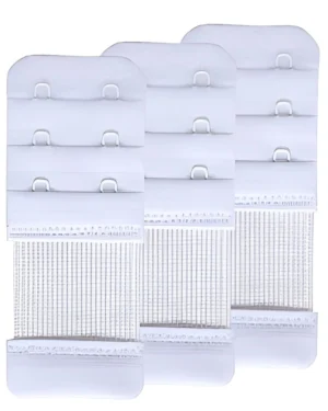 White Bra Hook Extenders for Women
