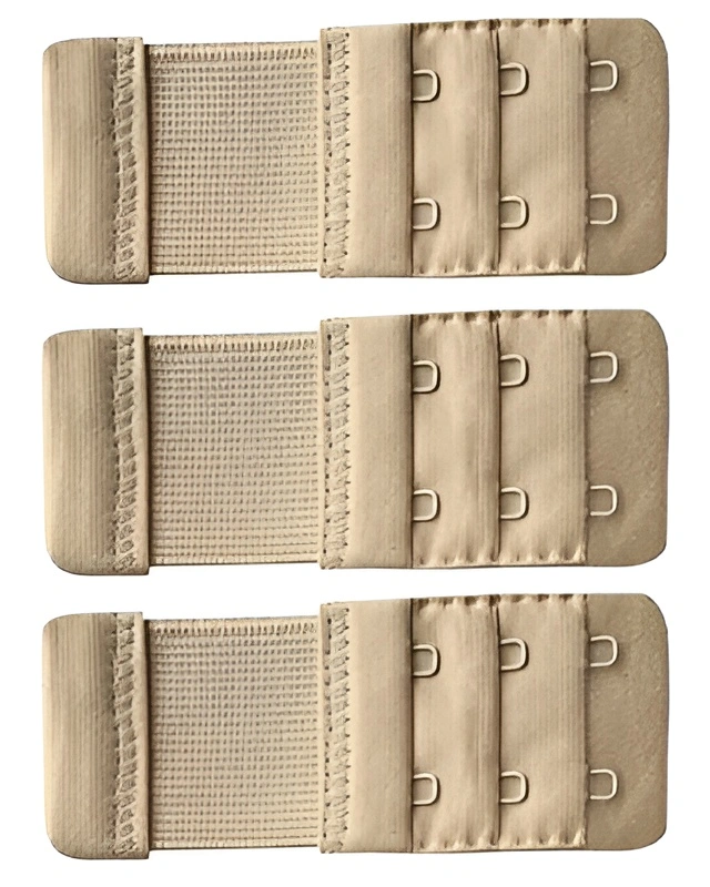 Beige Bra Hook Extenders for Women