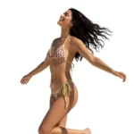 Women’s Printed Micro Modal Bikini Set