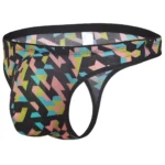 Argyle Printed Micro Modal Men's Thongs