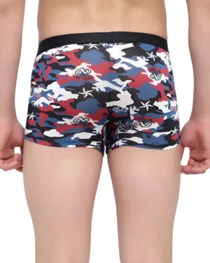 argyle printed micro modal men's thongs