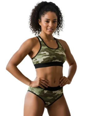 Printed Nylon Panty For Women