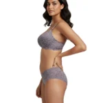 Non-Wired Full Cover Bra with Hipster Panty