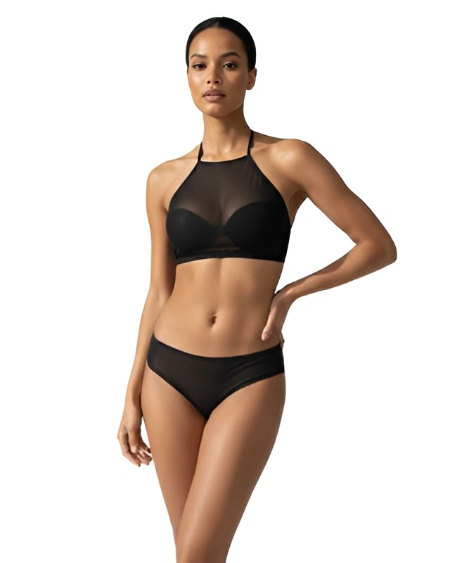 Fabura Women’s Mesh Transparent Lingerie Set