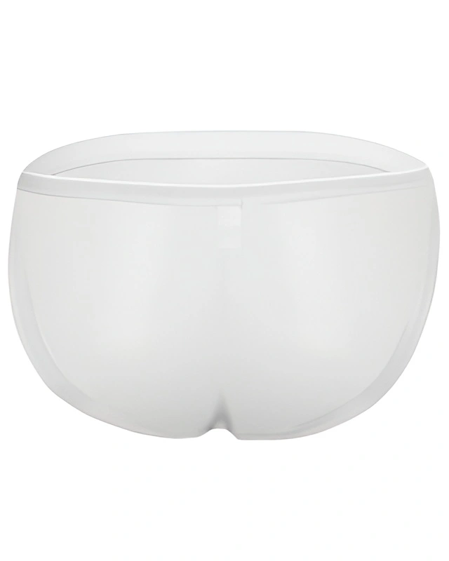 Men’s Transparent Briefs White