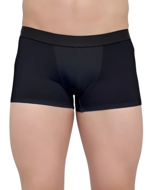 Men’s Micro Modal Black Trunks