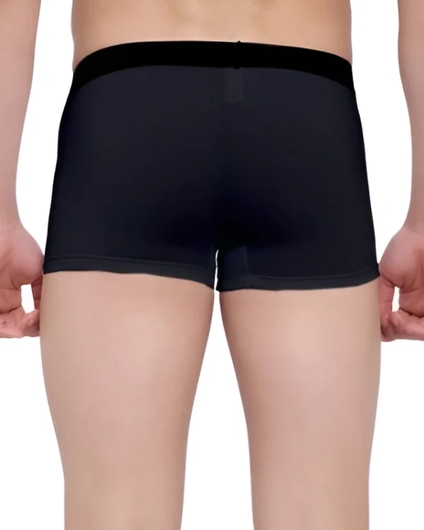 Men’s Micro Modal Black Trunks
