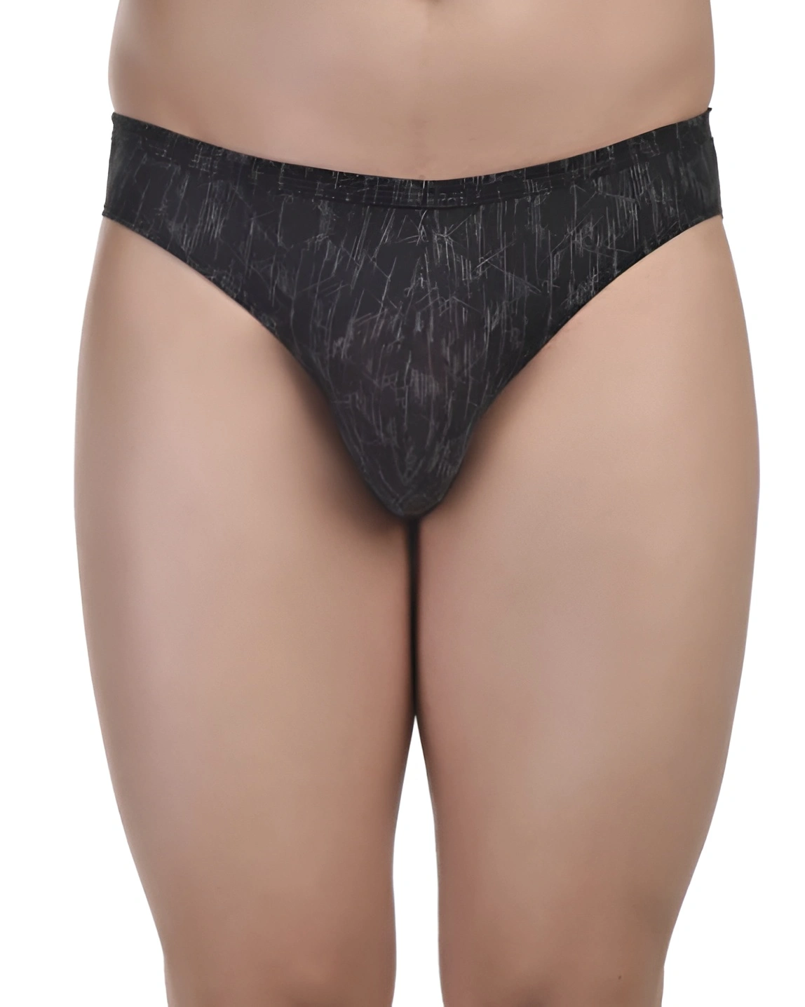 Men’s Printed Low-Rise Cotton Lycra Briefs