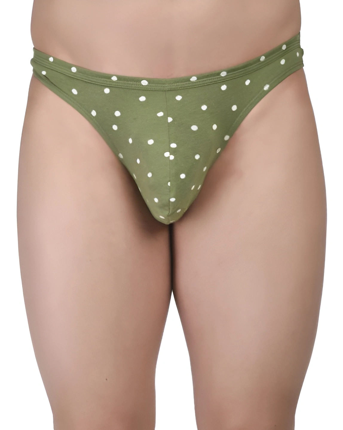 Men’s Printed Cotton Lycra Thong
