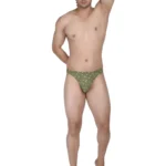 Men’s Printed Cotton Lycra Thong