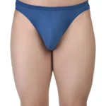 Blue Micro Modal Airforce Thong for Men
