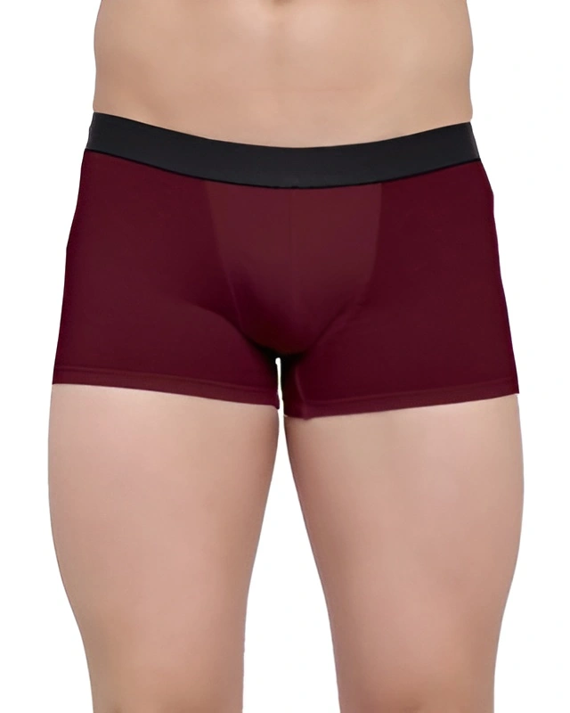 Maroon Micro Modal Underwear For Men