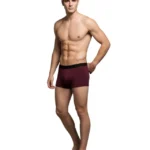 Maroon Micro Modal Underwear For Men