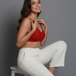 Women’s Red Non-Padded Support Bra