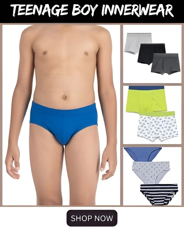 teenage boy innerwear