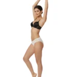 nude transparent low waist hipster panty