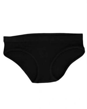 Womens Black Micro Modal Panty