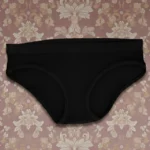 Womens Black Micro Modal Panty