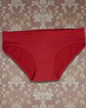 Womens Red Micro Modal Panty