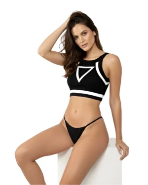 Women’s Black Cheeky G-String Panty