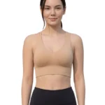 Nude Seamless Sports Bra for Women
