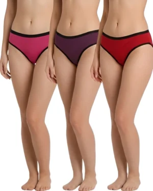 Hivra Soft Panties for Women Combo Pack Multicolour Women