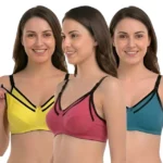 Hivra Soft Maternity Nursing Bra Combo Pack for Women Daily Wears