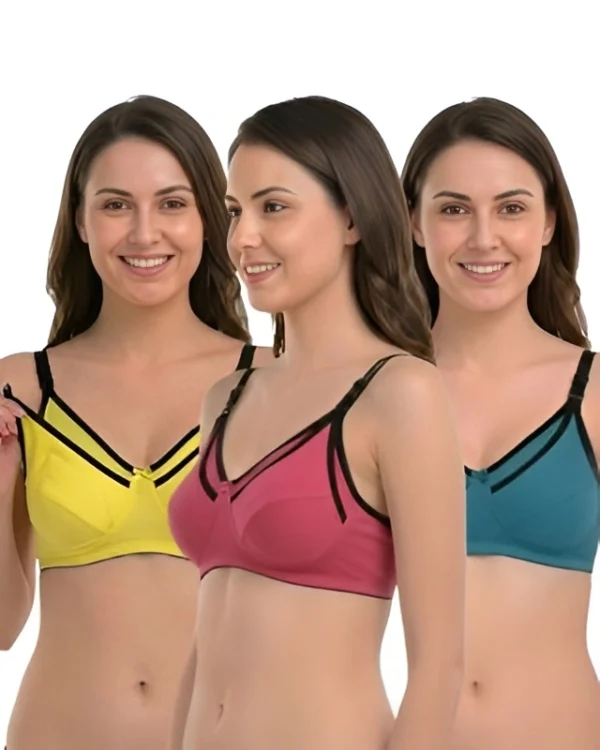 Hivra Soft Maternity Nursing Bra Combo Pack for Women Daily Wears