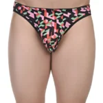 Pixel Printed Bikini Brief for Men