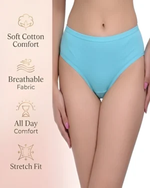 Light BlueCotton Brief Panty