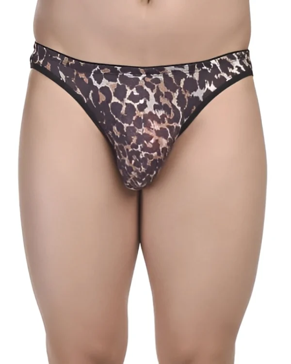 Tiger Printed Bikini Brief for Men