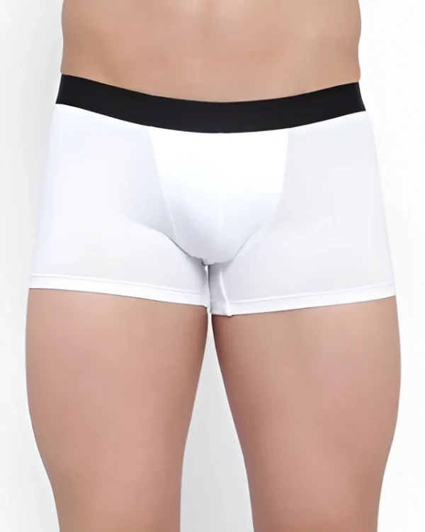 Micro Modal Trunks for Men White