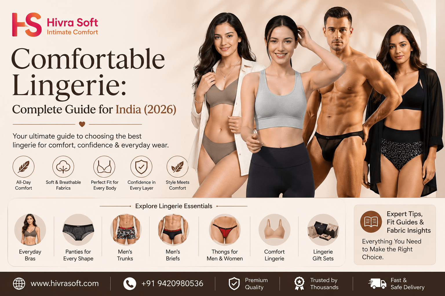 Comfortable Lingerie Complete Guide for India 2026