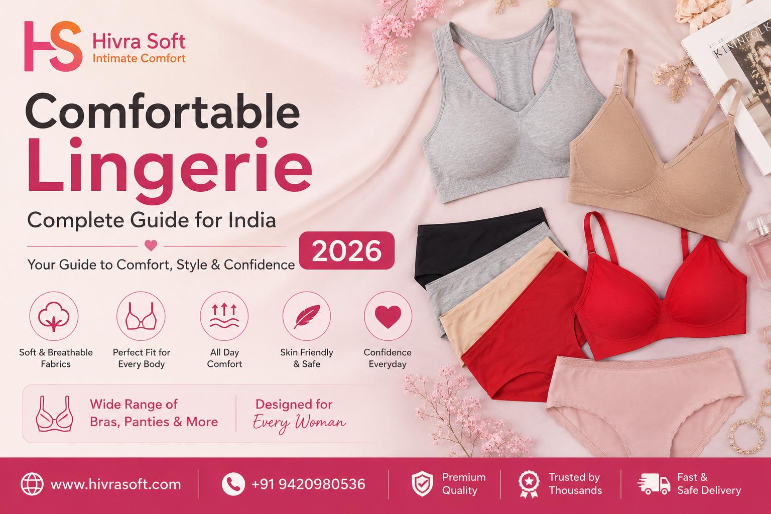 Comfortable Lingerie – Complete Guide for India (2026)