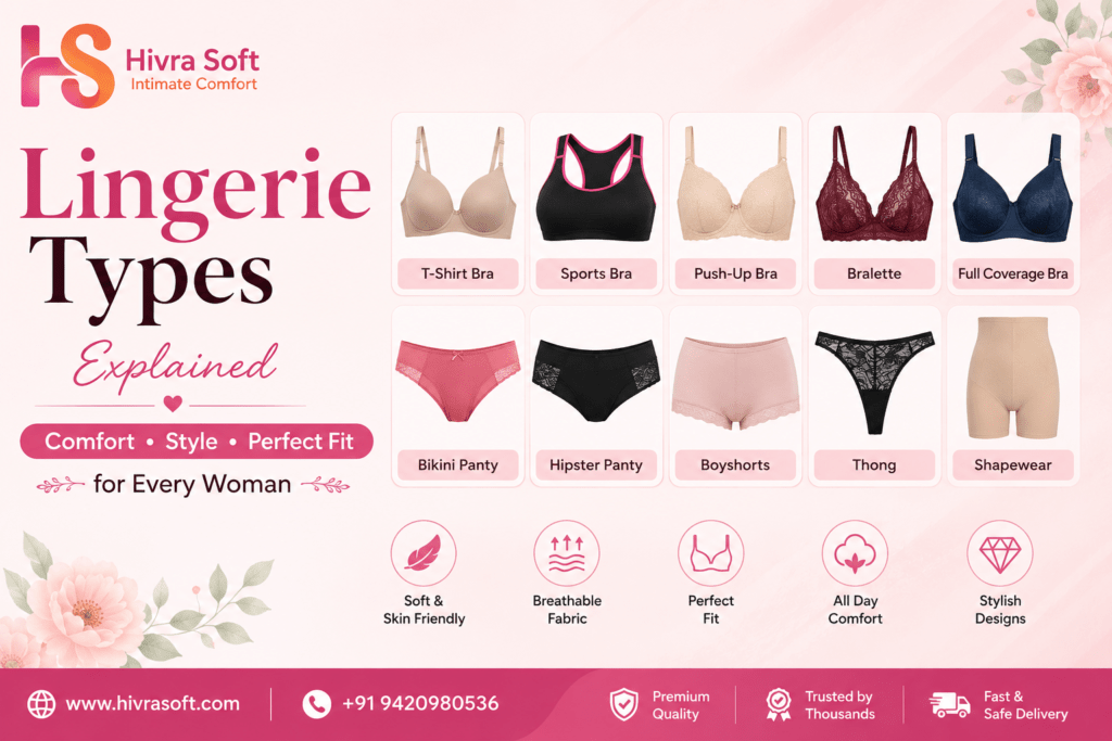 Lingerie Types – Different Types Explained