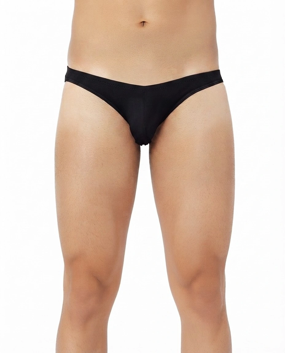 Men's Black Micro Modal Brief