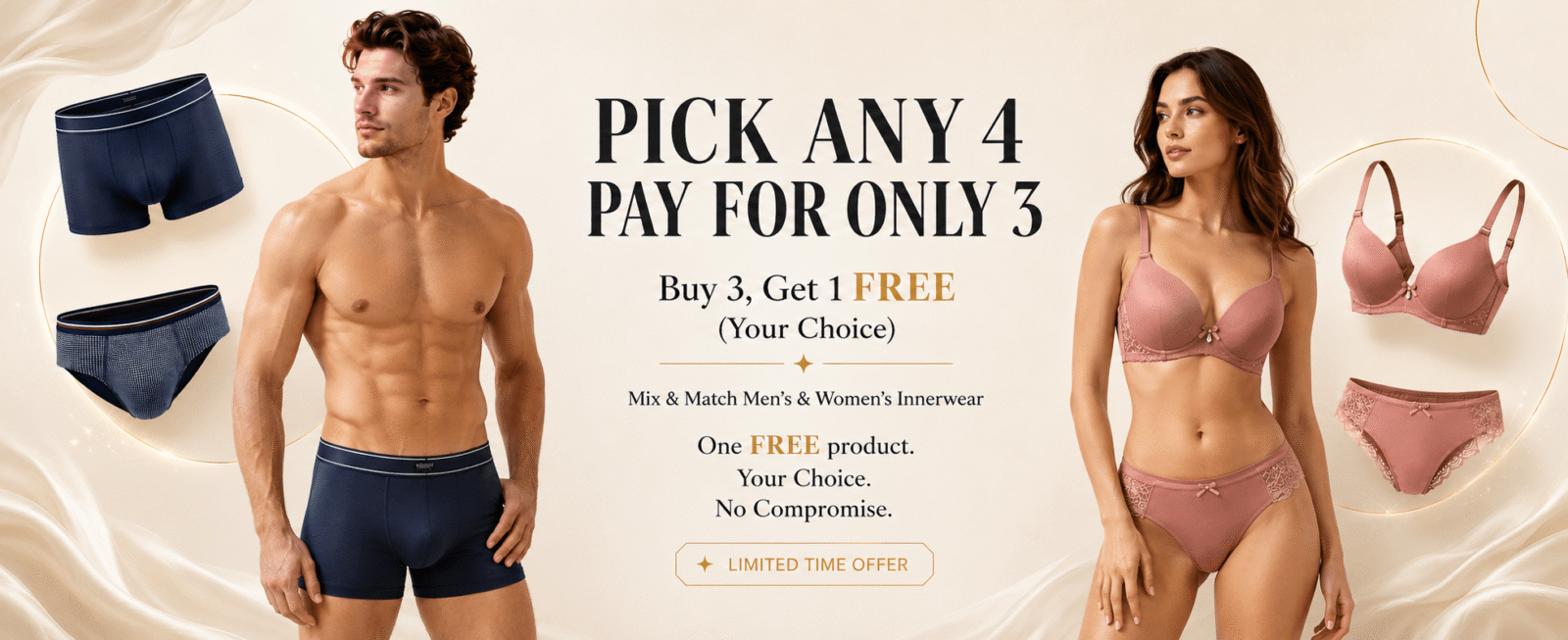 Buy 3 Get 1 Free — pick any 4, pay for only 3 — HivraSoft